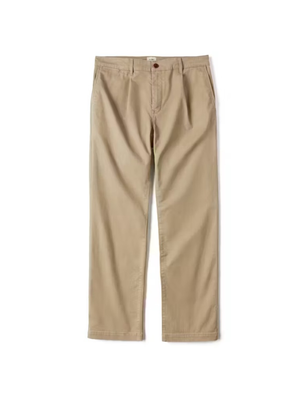 Flint and Tinder pleated chinos